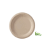 Plate Ø 23 cm, made of sugar cane