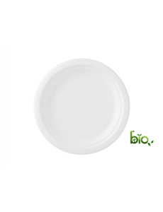  Plate Ø 23 cm, made of sugar cane