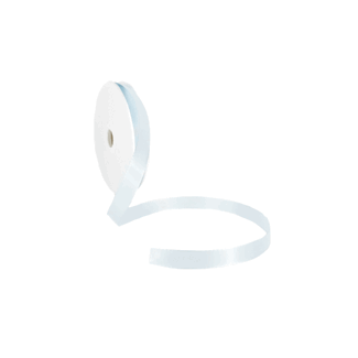 Satin ribbon, 15 mm, Baby blue