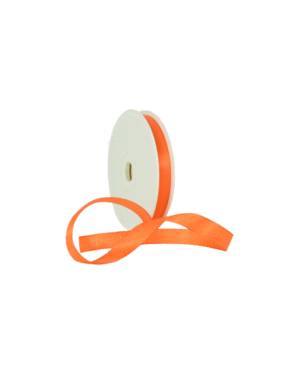  Satin ribbon, 15 mm, Orange