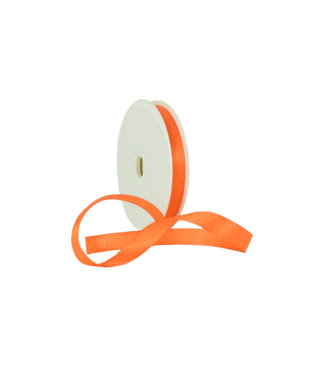 Satin ribbon, 15 mm, Orange