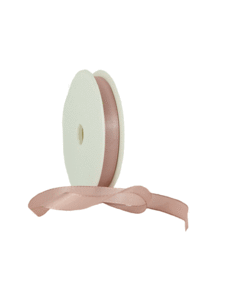  Satin ribbon, 15 mm, Old Pink