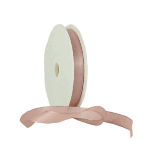 Satijnlint, 15mm, Oud Roze