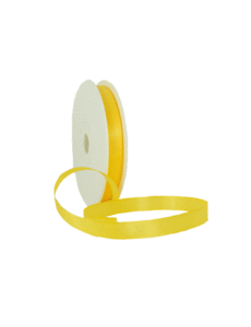  Satin ribbon, 15 mm, Yellow