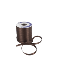  Double Face Satin ribbon, 10mm, Brown