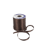 Double Face Satin ribbon, 10mm, Brown