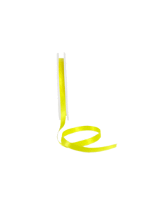  Double Face Satin ribbon, 10mm, Light Yellow