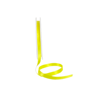 Double Face Satin ribbon, 10mm, Light Yellow