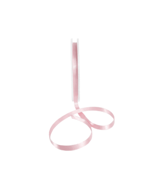Double Face Satin ribbon, 10mm, Old Pink