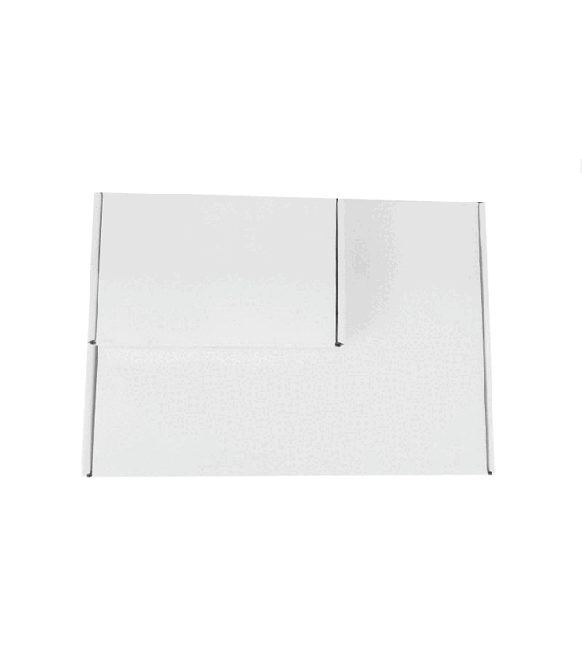 Letterbox box, white,  A6, 50 pcs