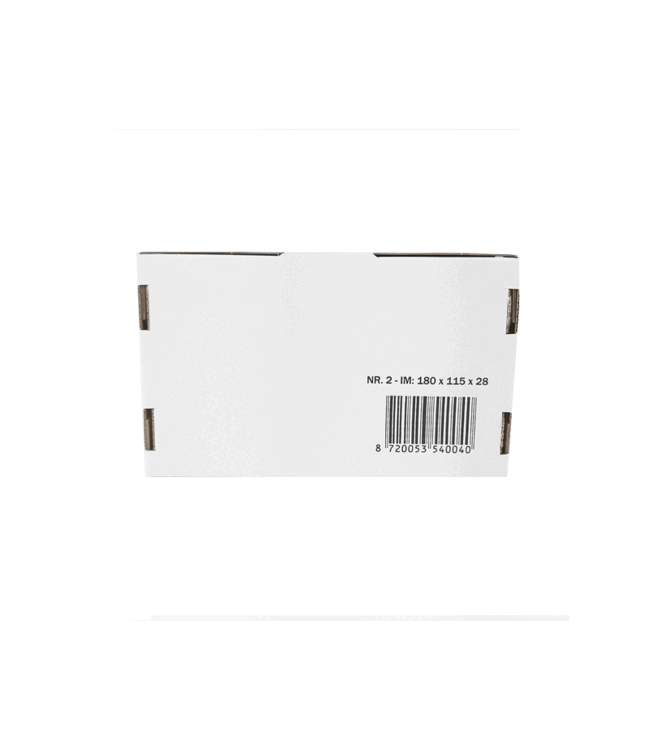Letterbox box, white,  A6, 50 pcs