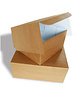  Cake box, Duplex 130x130x50 mm, environmental kraft, 100pcs
