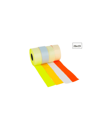 price label 26 x 19mm fluor orange permanent