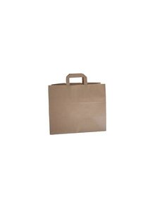  Carrying bags, 32 + 17x25 Snack bag, brown