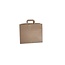 Carrying bags, 32 + 17x25 Snack bag, brown
