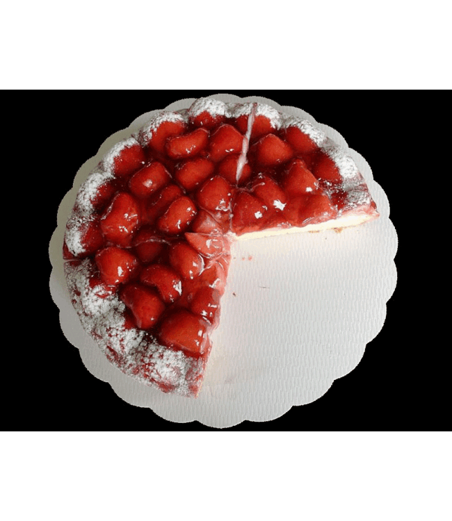 Cake board Ø 13 cm white,  1 side coated