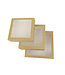 Cakeboxes with window, brown kraft,  26x26+9cm "Robuust"