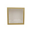 Cakeboxes with window, brown kraft,  26x26+9cm "Robuust"