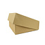 Cakeboxes with window, brown kraft,  26x26+9cm "Robuust"
