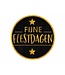 Etiketten Ø 50 mm "Fijne Feestdagen"