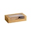 Sushi box S, 18,5x10x4,5cm, FSC kraft/PLA