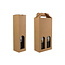 Bottle box, brown kraft, 1 bottle "Basic Line"
