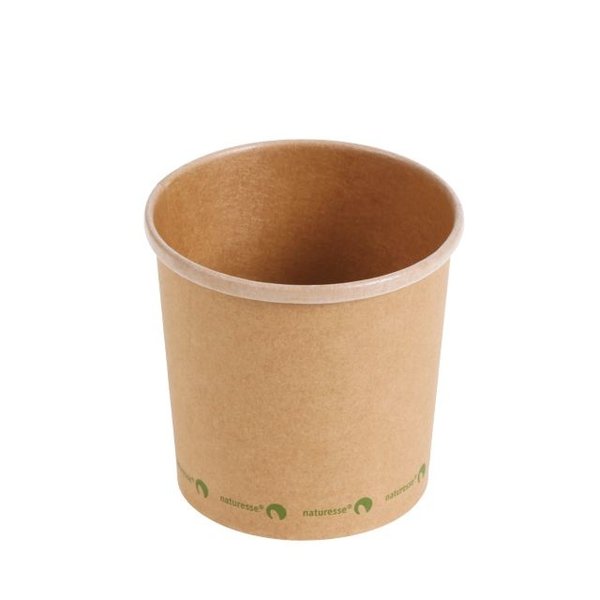 FSC Kraft/PLA soup cup