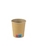  Cardboard coffee cup, 7oz / 180ml, KRAFT