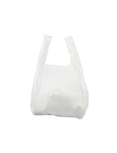  Hemddraagtas 50+30x85 cm LDPE. 20 my. Wit. 400 stuks