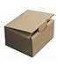 Postbox, bruin, 200x140x75mm