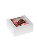  Cupcake boxes, 4 cupcakes, white