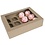 Bworn kraft cupcake boxes, 12 cupcakes