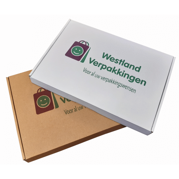 Brown kraft letterbox