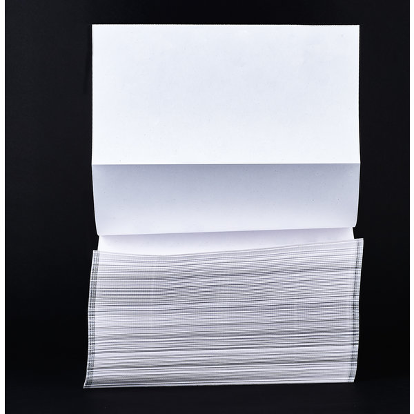 Printed padding paper