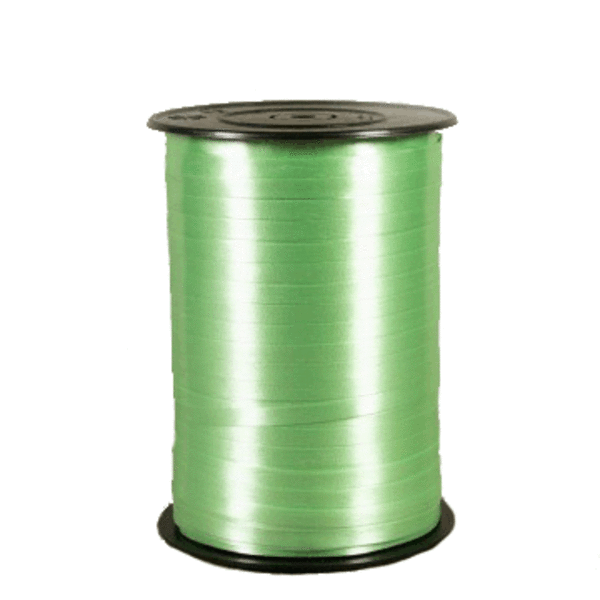 Krullint, Appel groen, 10 mm breed