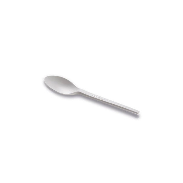 Re-usable CPLA Dessert  dessert/coffee Spoon  12,8 cm