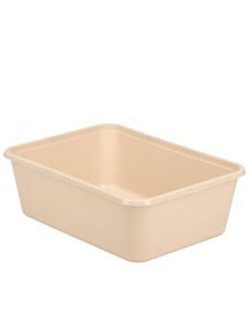  Microwave bins, Beige graniet, 1000cc, Re-usable