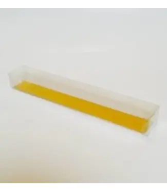 Transparant staafdoosje 210x45x45mm