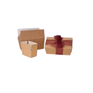 Bonbon boxes, Environmental Kraft, 100 pieces