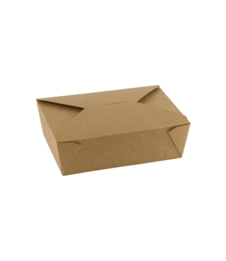 Kraft/PLA take away box 1800ml