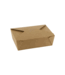 Kraft/PLA take away box 1800ml/197x140x65mm