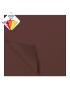  Zijdevloei papier, Bruin