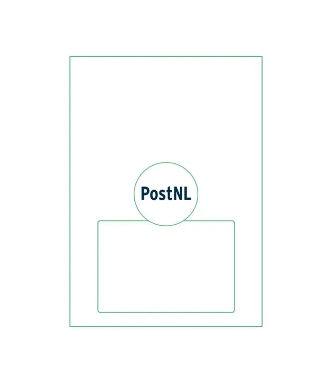 Westland Verpakkingen Self-adhesive printer labels on A4, 150 x 100 mm Post NL, (1)