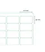Westland Verpakkingen Zelfklevende printeretiketten op A4, 70 x 42,4 mm, (21)