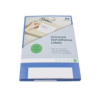 Westland Verpakkingen Self-adhesive printer labels on A4, 105 x 48 mm