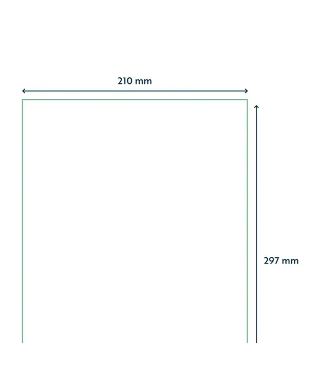 Westland Verpakkingen Zelfklevende printeretiketten op A4, 210 x 297 mm, (1)