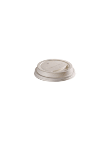  CPLA lid for coffee cup 12oz,  White