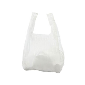 Hemddraagtas. 25+12x50 cm. LDPE.30 my. wit.. 1000 stuks