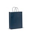 Carrying bags, 22 + 10x31 cm, div. colors, twisted handle