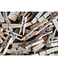 Mini wooden clothes pegs